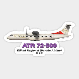 Avions de Transport Régional 72-500 - Etihad Regional (Darwin Airline) Sticker